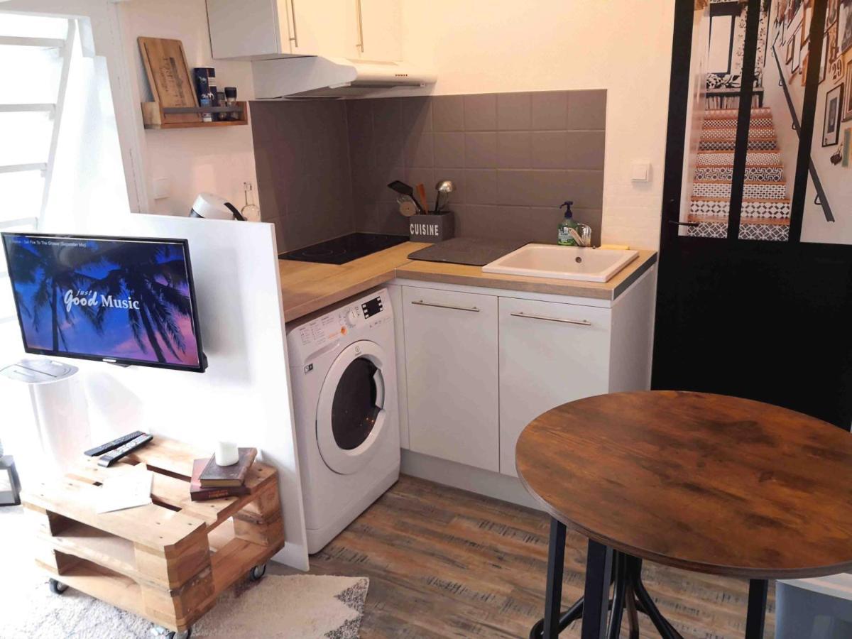 L'Intimiste A St Lo - Studio Duplex Prive - Atypique - Netflix - Wifi - Parking Gratuit - Entree Autonome 圣洛 外观 照片